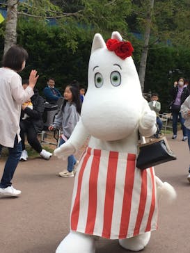 ムーミンバレーパークに投稿された画像（2023/4/3）