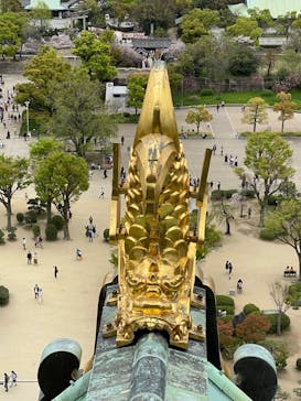 大阪城天守閣に投稿された画像（2023/4/6）