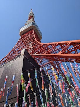 東京タワーに投稿された画像（2023/4/9）