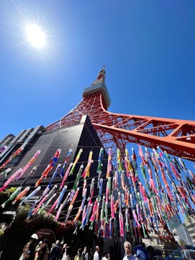 東京タワーに投稿された画像（2023/4/9）