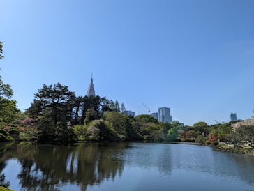 新宿御苑に投稿された画像（2023/4/9）