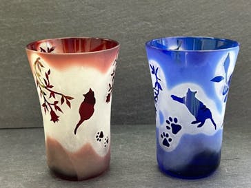 サンドブラスト本部教室 砂で削るガラス工芸教室に投稿された画像（2023/4/9）