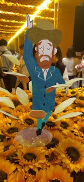 ゴッホ・アライブ神戸に投稿された画像（2023/4/13）