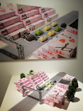 MINIATURE LIFE展 ー田中達也 見立ての世界ーに投稿された画像（2023/4/14）