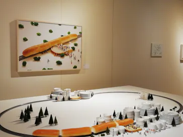 MINIATURE LIFE展 ー田中達也 見立ての世界ーに投稿された画像（2023/4/14）