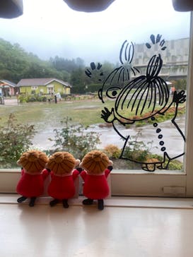 ムーミンバレーパークに投稿された画像（2023/4/15）