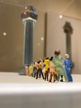 MINIATURE LIFE展 ー田中達也 見立ての世界ーに投稿された画像（2023/4/16）