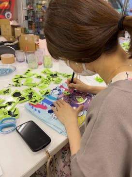 サンドブラスト本部教室 砂で削るガラス工芸教室に投稿された画像（2023/4/16）