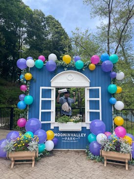 ムーミンバレーパークに投稿された画像（2023/4/20）