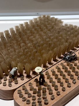 MINIATURE LIFE展 ー田中達也 見立ての世界ーに投稿された画像（2023/4/26）