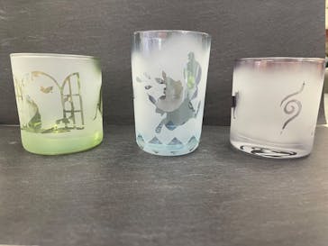 サンドブラスト本部教室 砂で削るガラス工芸教室に投稿された画像（2023/4/28）