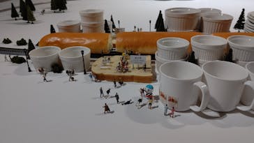 MINIATURE LIFE展 ー田中達也 見立ての世界ーに投稿された画像（2023/4/29）