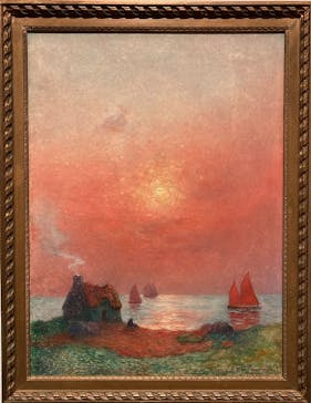 ブルターニュの光と風　画家たちを魅了したフランス〈辺境の地〉（SOMPO美術館）に投稿された画像（2023/4/29）