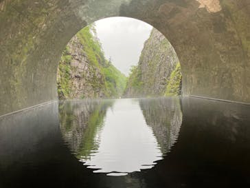 清津峡渓谷トンネルに投稿された画像（2023/4/30）