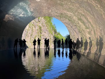 清津峡渓谷トンネルに投稿された画像（2023/5/1）