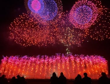 三陸花火競技大会に投稿された画像（2023/5/1）