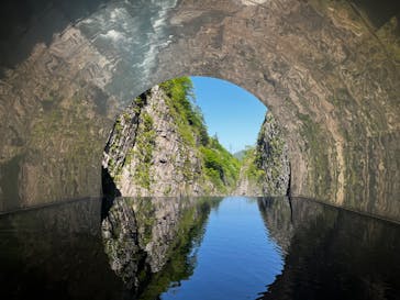 清津峡渓谷トンネルに投稿された画像（2023/5/1）