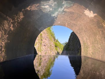 清津峡渓谷トンネルに投稿された画像（2023/5/1）