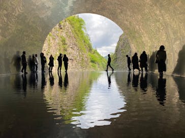 清津峡渓谷トンネルに投稿された画像（2023/5/2）