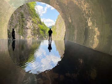 清津峡渓谷トンネルに投稿された画像（2023/5/2）