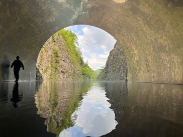 清津峡渓谷トンネルに投稿された画像（2023/5/3）
