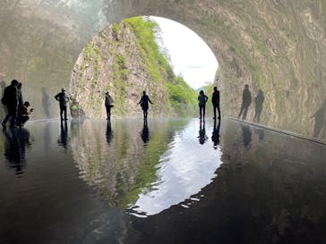 清津峡渓谷トンネルに投稿された画像（2023/5/3）