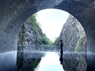 清津峡渓谷トンネルに投稿された画像（2023/5/3）