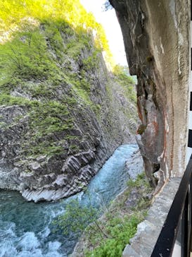 清津峡渓谷トンネルに投稿された画像（2023/5/3）