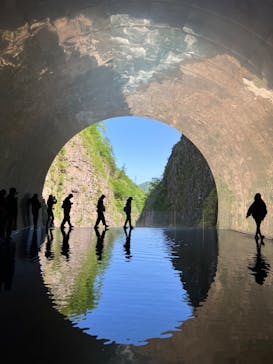 清津峡渓谷トンネルに投稿された画像（2023/5/4）