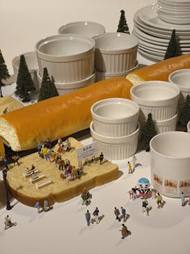 MINIATURE LIFE展 ー田中達也 見立ての世界ーに投稿された画像（2023/5/4）