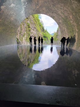 清津峡渓谷トンネルに投稿された画像（2023/5/4）