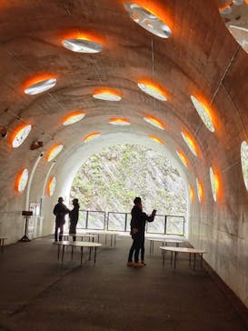 清津峡渓谷トンネルに投稿された画像（2023/5/4）