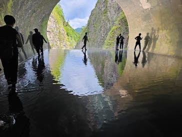 清津峡渓谷トンネルに投稿された画像（2023/5/4）