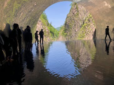 清津峡渓谷トンネルに投稿された画像（2023/5/5）