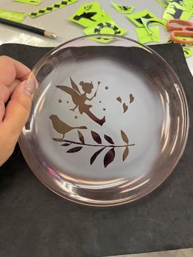 サンドブラスト本部教室 砂で削るガラス工芸教室に投稿された画像（2023/5/5）