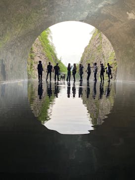 清津峡渓谷トンネルに投稿された画像（2023/5/5）