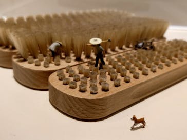 MINIATURE LIFE展 ー田中達也 見立ての世界ーに投稿された画像（2023/5/5）