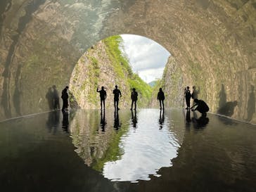 清津峡渓谷トンネルに投稿された画像（2023/5/5）