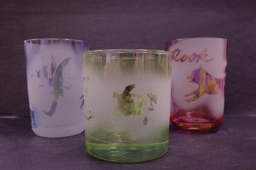 サンドブラスト本部教室 砂で削るガラス工芸教室に投稿された画像（2023/5/5）