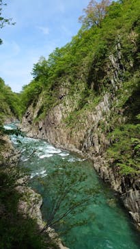 清津峡渓谷トンネルに投稿された画像（2023/5/6）