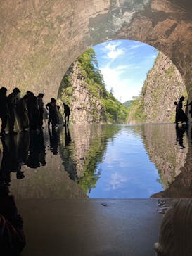 清津峡渓谷トンネルに投稿された画像（2023/5/6）