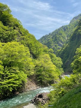 清津峡渓谷トンネルに投稿された画像（2023/5/6）