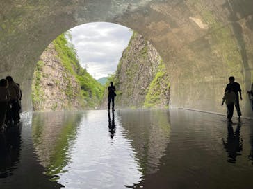 清津峡渓谷トンネルに投稿された画像（2023/5/6）