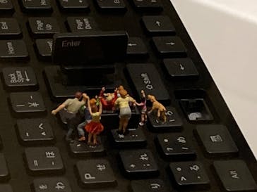 MINIATURE LIFE展 ー田中達也 見立ての世界ーに投稿された画像（2023/5/6）