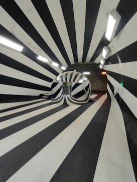 清津峡渓谷トンネルに投稿された画像（2023/5/7）