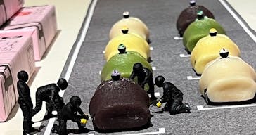 MINIATURE LIFE展 ー田中達也 見立ての世界ーに投稿された画像（2023/5/8）