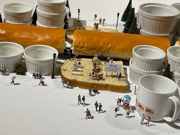 MINIATURE LIFE展 ー田中達也 見立ての世界ーに投稿された画像（2023/5/14）