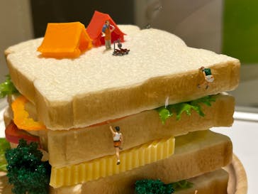 MINIATURE LIFE展 ー田中達也 見立ての世界ーに投稿された画像（2023/5/16）