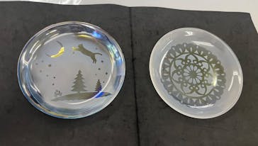 サンドブラスト本部教室 砂で削るガラス工芸教室に投稿された画像（2023/5/31）