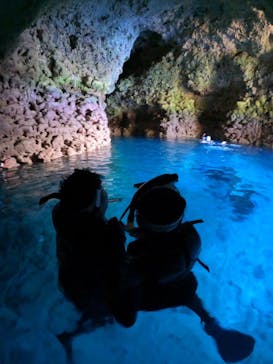 青の洞窟専門店　沖縄ダイビングショップ和に投稿された画像（2023/7/3）